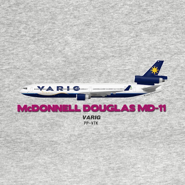 McDonnell Douglas MD-11 - VARIG by TheArtofFlying